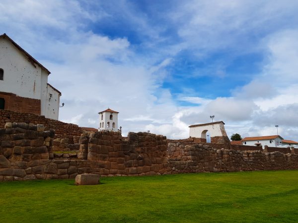 Mistura da arquitetura espanhola coma Inca