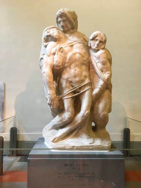 Pietà de Palestrina, de Michelangelo, de 1555