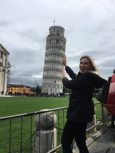 Torre Pendente, em Pisa