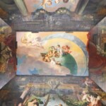 Afrescos de uma das salas do Palácio de Charlottenburg